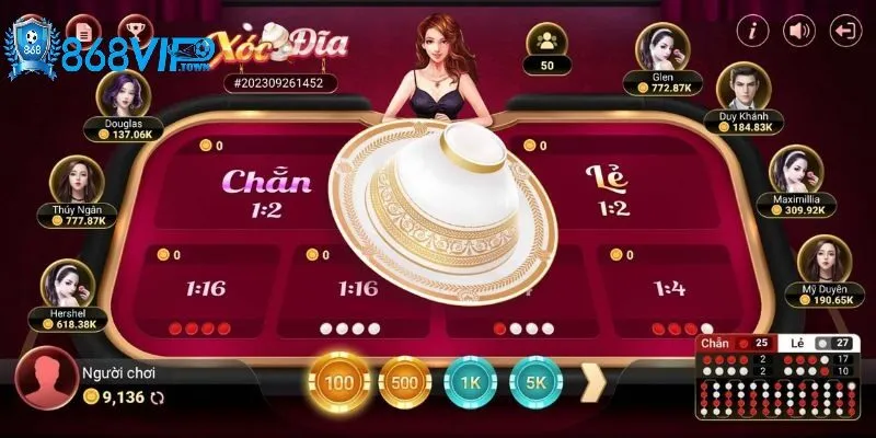 Hướng dẫn chi tiết xóc đĩa 868vip cách chơi