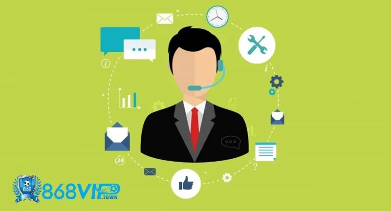 Liên hệ 868Vip - Dịch vụ chăm sóc khách hàng 24/7